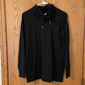 Black Cowl-neck sweater